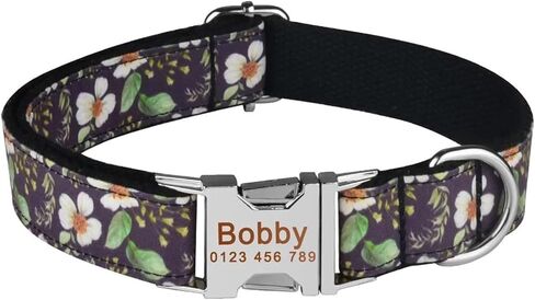 Dog Collar Red Metal Buckle in Saudi Arabia