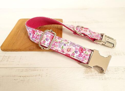 Dog Collar Red Metal Buckle in Saudi Arabia