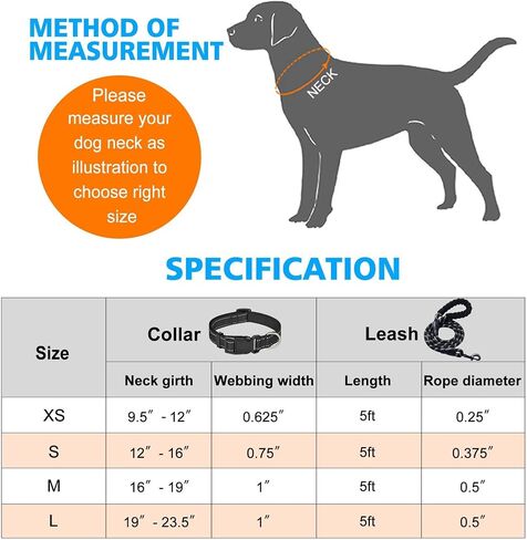 Reflective Dog Leash with Ergonomic Soft-Padded Handle, Adjustable Double-Layer Durable Nylon Rope, Suitable for Dogs and Cats – Ensures Safety and Control During Walks in Saudi Arabia