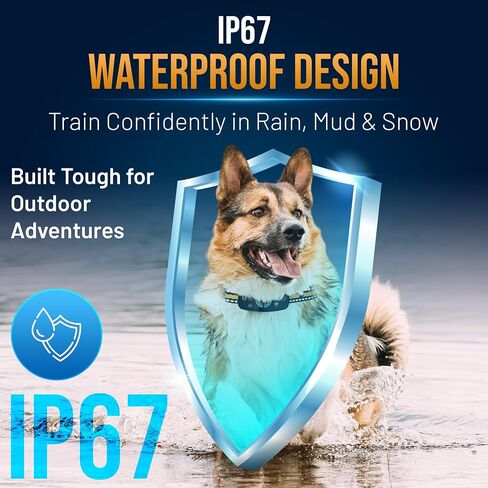 Barez Smart Bark Collar for Small, Medium & Large Dogs - Rechargeable Anti Barking Device with AI Detection, Beep, Vibration, Safe Shock, Waterproof, On Screen Safety Lock in Saudi Arabia