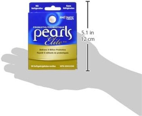 Nature's Way Probiotic Pearls Elite Extra Strength for Men and Women, Colon, Digestive, and Immune Health Support* Supplement, 30 Softgels in Saudi Arabia