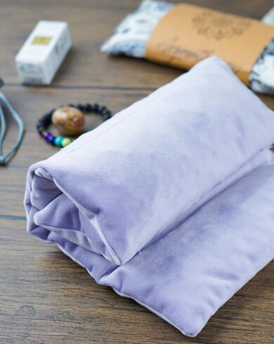 Hihealer Microwave Heating Pad, 7x12 Inch Heating Pad Microwavable for Neck and Shoulders, Cramps, Pain Relief, Lavender and Flaxseed Filled Heat Pack, Women's Self-Care Gift in Kuwait