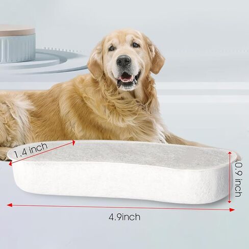 8 Pcs Pet Water Fountain Filters for W600 Model Dog Fountain,Replacement Large Dog Fountain Filters for Dogs and Cats in Kuwait