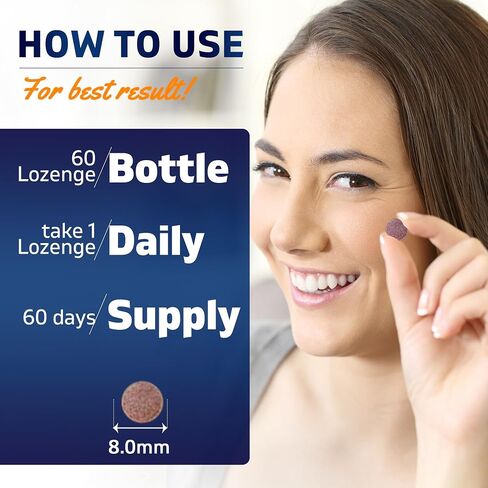 Vitamatic Methyl B12 (Methylcobalamin) 10,000 mcg 60 Lozenges - Superior Source of Vitamin B12 in Saudi Arabia