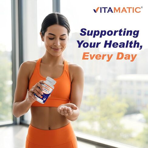 Vitamatic Methyl B12 (Methylcobalamin) 10,000 mcg 60 Lozenges - Superior Source of Vitamin B12 in Saudi Arabia