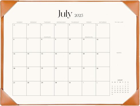 Desk Calendar 2025-2026 with Desk Mat – 22" x 17" Large Desk Pad Calendar Runs From Sep 2025 to Dec 2026, Office Supplies Desktop Monthly Calendar for Home, Office in Saudi Arabia