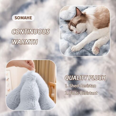 سرير للقطط من القطيفة فائقة النعومة وقابلة للغسل في الغسالة مع قاعدة مطاطية مضادة للانزلاق للقطط والكلاب الداخلية ووسادة من الفرو الصناعي لحامل الأريكة الأرضية للقطط والجراء مقاس 23 × 15 بوصة متوسط ​​الجمل in Kuwait