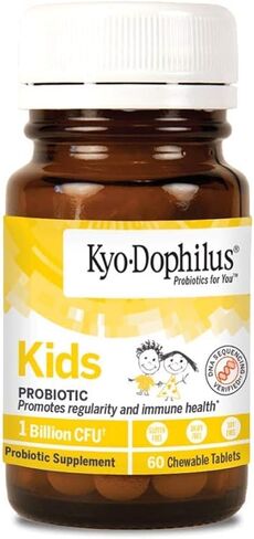 Kyo-Dophilius Kids Probiotic, Promotes Regularity and Immune Health*, 60 tablets (Packaging may vary) in Saudi Arabia