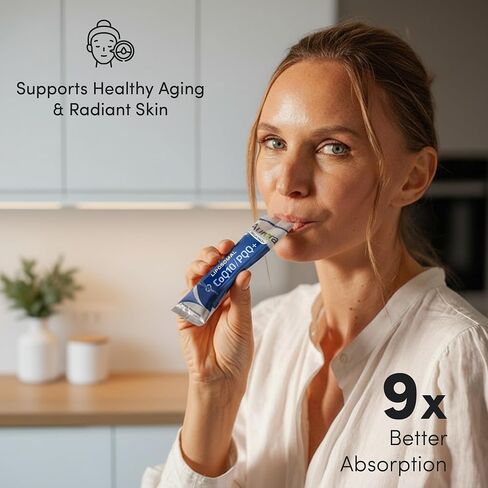 Aurora Nutrascience, Mega-Liposomal CoQ10/PQQ+ Vitamin C, Gluten Free, Non-GMO, Sugar Free, Organic Fruit Flavor, 16 fl oz (480 mL) in Saudi Arabia