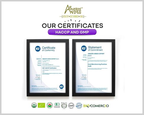 كبسولات Camu Camu l مصدر قوي لفيتامين C l معزز للجهاز المناعي l عضوي ومعتمد من التجارة العادلة l 100 حبة نباتية l غير معدلة وراثيًا وخالية من الغلوتين l أمازون الأنديز in Kuwait