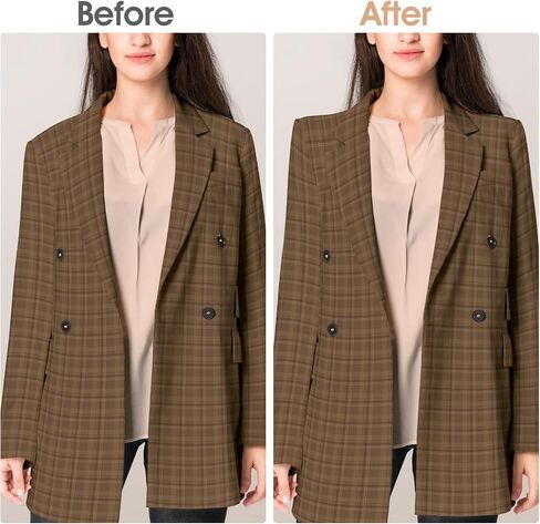 Ptwola 3 Pairs Shoulder Pads for Women Clothes Soft Sponge Anti-Slip Detachable Shoulder Pad Reusable No-Sewing Required High Low Shoulders Enhancer for Men Blazer Suit Coat Shirt Sewing Accessories in Saudi Arabia