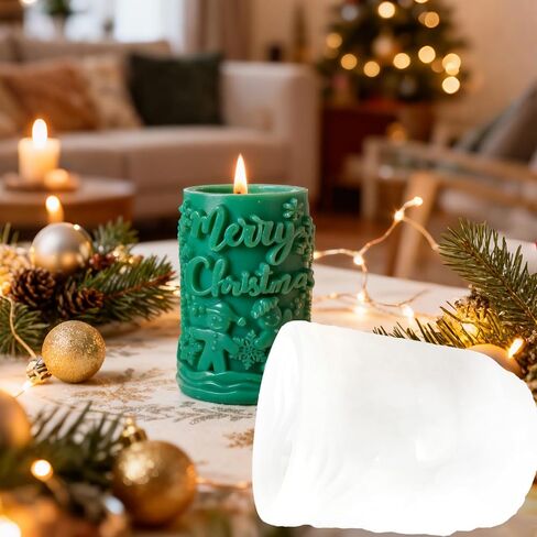 2PCS Rose Mold Silicone,Flower Molds Candle Molds for Candle Making,Fondant Flower Molds for Baking,Silicone Soap Molds and Wax Molds for Candles for DIY Handmade Peony Flower in Kuwait