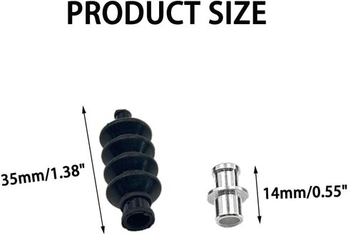 2PCS RC POTTROD PUSHROD RATPBER RATBER BELLAY RADIO BOX SEALS SEALS Pushrod LINKAGE TIE ROD مع قاعدة تركيب الألومنيوم لأجزاء بناء السفينة RC DIY (النمط 1) in Kuwait