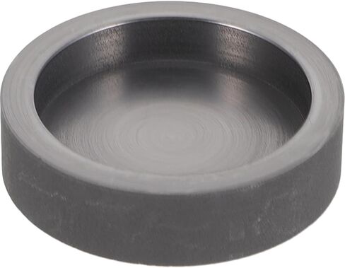 فرن صهر تروي أونصة مستديرة من الذهب الجرافيت سبيكة عملة قالب لصهر الصب تكرير الخردة المعدنية والمجوهرات 0.3 أوقية مسبك in Kuwait