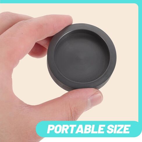 فرن صهر تروي أونصة مستديرة من الذهب الجرافيت سبيكة عملة قالب لصهر الصب تكرير الخردة المعدنية والمجوهرات 0.3 أوقية مسبك in Kuwait