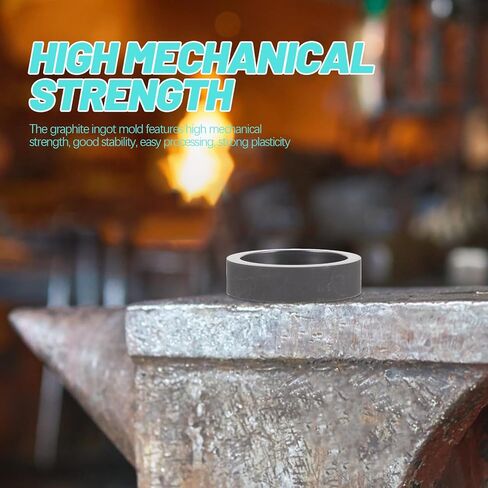 فرن صهر تروي أونصة مستديرة من الذهب الجرافيت سبيكة عملة قالب لصهر الصب تكرير الخردة المعدنية والمجوهرات 0.3 أوقية مسبك in Kuwait