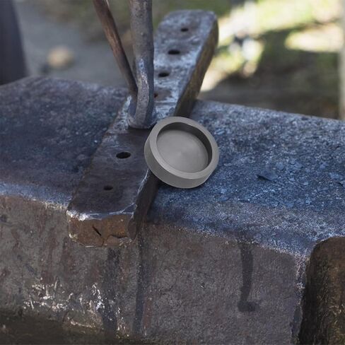 فرن صهر تروي أونصة مستديرة من الذهب الجرافيت سبيكة عملة قالب لصهر الصب تكرير الخردة المعدنية والمجوهرات 0.3 أوقية مسبك in Kuwait