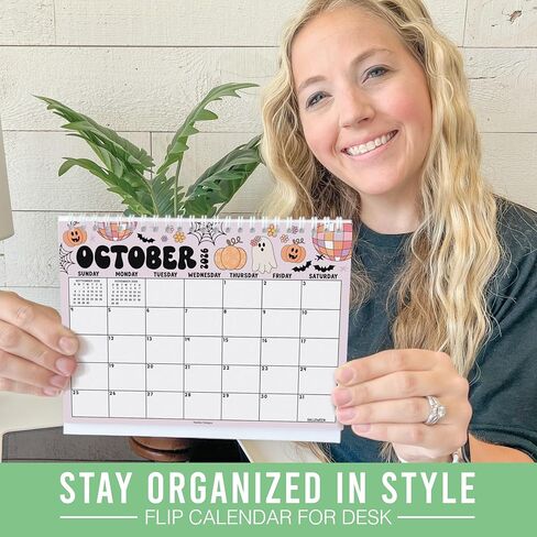 تقويم المكتب الصغير 2026-2027 - تقويم المكتب الدائم 2026 ، 18 شهرًا تقويمًا من يناير 2026 إلى يونيو 2027 ، مخطط سطح مكتب الطباعة للمنزل ، المدرسة ، المكتب in Kuwait