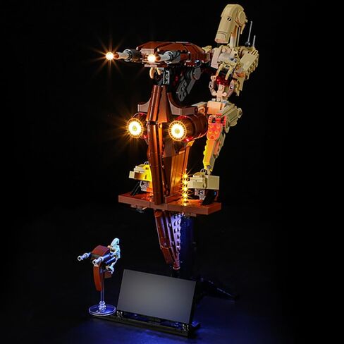 مجموعة مصباح LED لـ LEGO 75394 Star Wars Imperial Star Destroyer Set ، مصابيح زرقاء زرقاء متوافقة مع مجموعة LEGO 75394 (لا تشمل مجموعة الكتل) in Kuwait