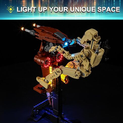 مجموعة مصباح LED لـ LEGO 75394 Star Wars Imperial Star Destroyer Set ، مصابيح زرقاء زرقاء متوافقة مع مجموعة LEGO 75394 (لا تشمل مجموعة الكتل) in Kuwait