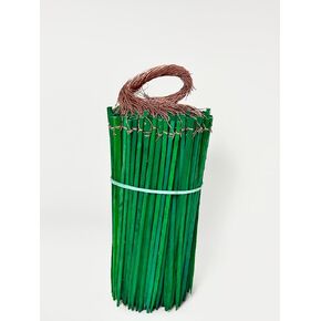 2.5 بوصة سلكية خشبية أخضر يختار زهور الخشب المختصرات (500 قطعة) in Kuwait