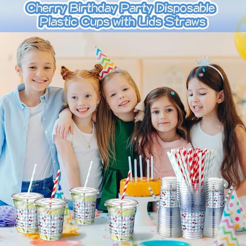 50 PCS Halloween Ghost Party Cups يمكن التخلص من البلاستيك 12 أونصة مع قش الطبقات تحت عنوان الحفلات اللوازم البلاستيكية للبلاستي in Saudi Arabia