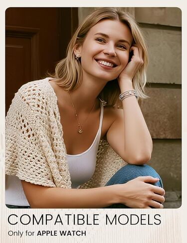 سوار مطرز متوافق مع سوار ساعة أبل 40 مم 41 مم 38 مم 44 مم 42 مم 45 مم للنساء، حزام بوهو مضفر منفرد بحلقة نايلون قابلة للتمدد بديل لسلسلة iWatch 9/8/SE/7/6/5/4/3 in Kuwait