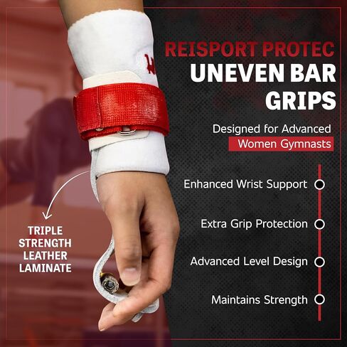 مقابض Reisport للسيدات مقاس XX-Small Protec Hyper Uneven Bar، طبيعي، XX-Small 00 US in Saudi Arabia