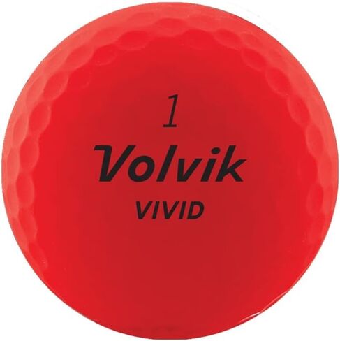 Volvik New Vivid Golf Balls: Matte Green, Dozen in Saudi Arabia