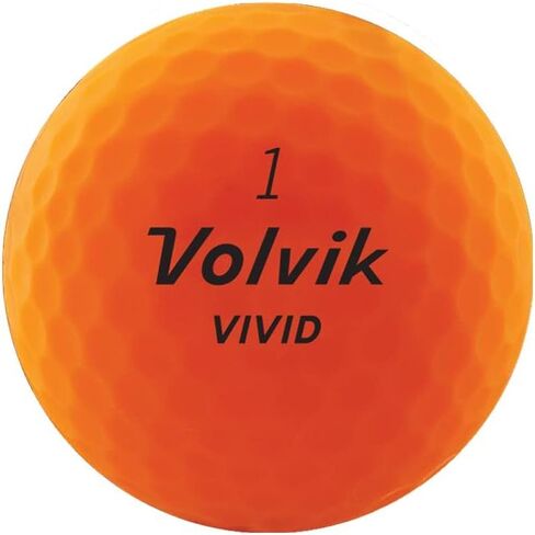 Volvik New Vivid Golf Balls: Matte Green, Dozen in Saudi Arabia