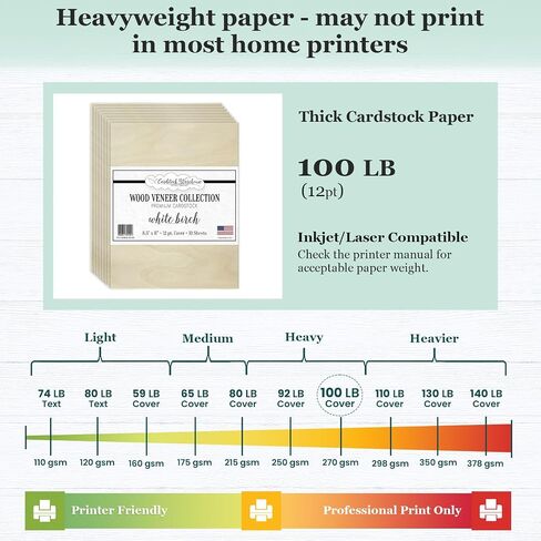 Cherry Wood Veneer Cardstock Paper from Cardstock Warehouse 12 x 12 inch - .012 inch thick - 10 Sheets in Saudi Arabia