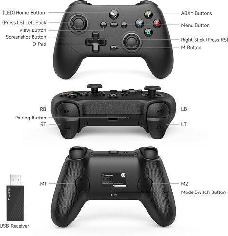 AceGamer Wireless Game Controller for Switch, Custom Design with Anti-Slip Grip,Compatible with Switch/Switch Lite/OLED,Wireless Pro Control with Wake Up/Turbo/Vibration/Motion Control Function(Pink) in Saudi Arabia