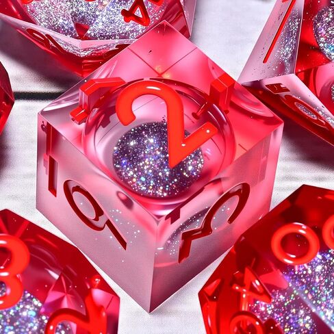 Metal Dice Set D&D Dragon and Dungeon Polyhedral Metal Dice, Punk Style Role-Play RPG Explorer MTG Pioneer Game DND Dice Set (7 Pieces) in Kuwait