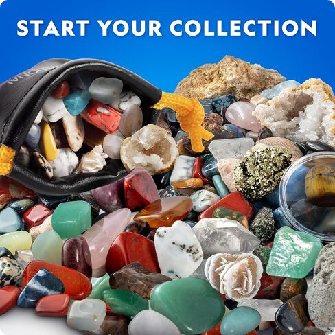 NATIONAL GEOGRAPHIC Geology Bundle – Including Rock Collection Box for Kids, Crystal Growing Kit, and Gemstone Dig Kit, Real Gemstones and Crystals, Science Kit for Boys and Girls (Amazon Exclusive) in Saudi Arabia