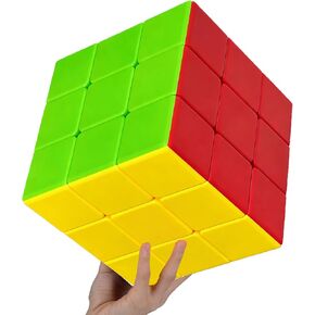جود كيوب مكعب سوبر كيوب 3×3×3، مكعب سرعة كبير بدون ستيكر لاصق 18 سم، لعبة تعليمية in Kuwait