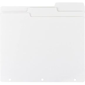 Smead Viewables Three-Ring Binder Index Dividers, 13-Cut Tab, Letter Size, White, 75 per Box (89413) in Saudi Arabia