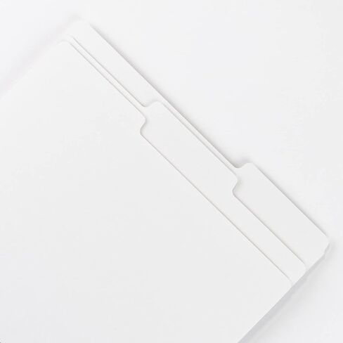 Smead Viewables Three-Ring Binder Index Dividers, 13-Cut Tab, Letter Size, White, 75 per Box (89413) in Saudi Arabia