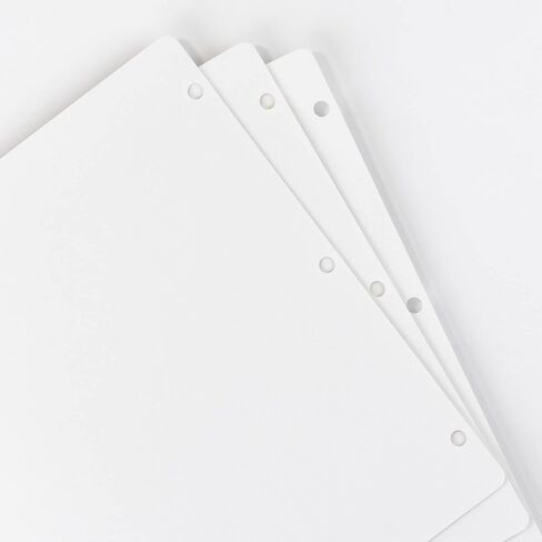Smead Viewables Three-Ring Binder Index Dividers, 13-Cut Tab, Letter Size, White, 75 per Box (89413) in Saudi Arabia