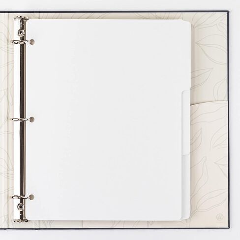Smead Viewables Three-Ring Binder Index Dividers, 13-Cut Tab, Letter Size, White, 75 per Box (89413) in Saudi Arabia