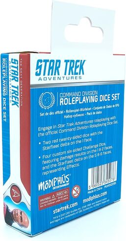مجموعة نرد Modiphius Star Trek Adventures Sciences Division منقحة، متعددة in Kuwait