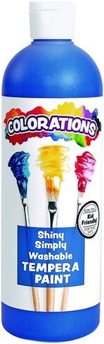 Colorations SSWTRE Simply Shiny Washable Tempera, Red - 16 oz. in Saudi Arabia