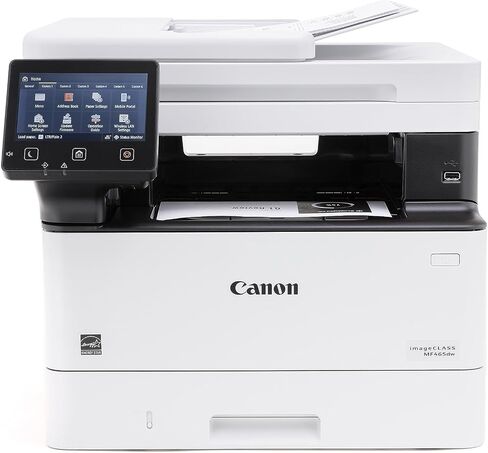 Canon ImageClass MF465DW II طابعة ليزر أحادية اللون لاسلكية للطباعة المزدوجة ، والمكتب المنزلي الأبيض ، وطابعة المكاتب الصغيرة مع الطباعة/النسخ/الفاكس ، وضمان محدود لمدة 3 سنوات ، 42 جزء في المليون in Saudi Arabia