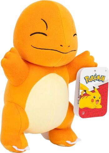 Pokémon 8" Charmander Plush - Officially Licensed - Quality & Soft Stuffed Animal Toy - Generation One - Add Charmander to Your Collection! - Great Gift for Kids, Boys, Girls & Fans of Pokemon in Saudi Arabia