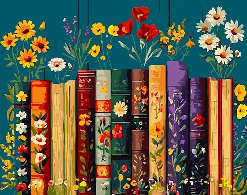 طلاء عيد الميلاد بواسطة أرقام الأرقام للمبتدئين ، الطلاء DIY بأرقام أرقام ، طلاء أكريليك سهل اللون على قماش الرنة Christmas Christmas Art ، ديكور الجدار المنزلي 16 × 16 بوصة (بدون إطار) in Kuwait
