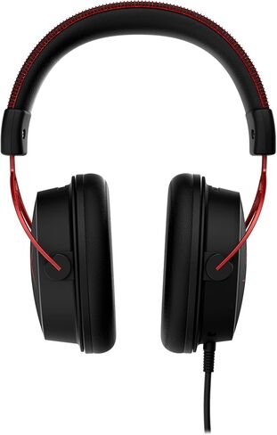 سماعة الألعاب HyperX Cloud Alpha - برامج تشغيل مزدوجة الغرفة - إطار من الألومنيوم المتين - ميكروفون قابل للفصل - يعمل مع الكمبيوتر الشخصي، PS4، PS4 PRO، Xbox One، Xbox One S (HX-HSCA-RD/AM) (متجدد) in Saudi Arabia