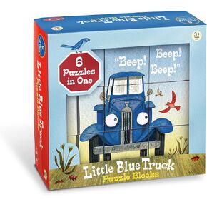 YOTTOY Contemporary Collection | Little Blue Truck Jack-in-The-Box Infant Plush Toy with Music in Kuwait