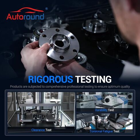 محور العجلات الخلفية Autoround 512401 ومجموعة المحامل مناسبة لـ Scion FR-S، Subaru BRZ، Forester، Legacy، Outback، Impreza، Toyota 86 5 Lug in Kuwait