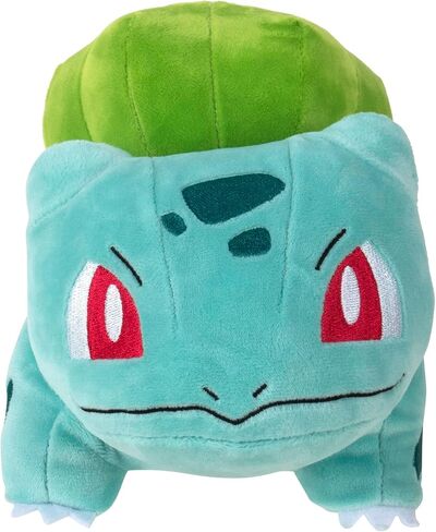 Pokémon 8" Bulbasaur Plush Stuffed Animal Toy - Officially Licensed - Gift for Kids in Saudi Arabia