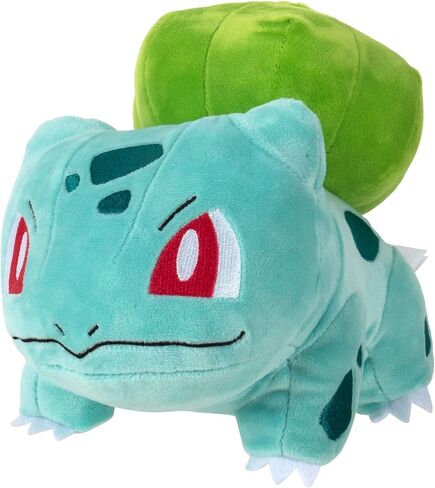 Pokémon 8" Bulbasaur Plush Stuffed Animal Toy - Officially Licensed - Gift for Kids in Saudi Arabia