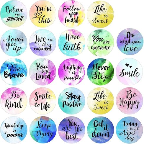 Inspiring Planner Stickers Inspirational Quote Stickers Encouraging Stickers Motivational Encouragement Stickers for Book Phone Car Bike Scrapbook (480 Pieces) in Kuwait